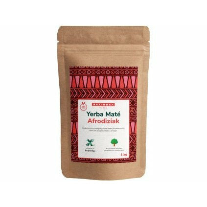 BrainMax Pure Organic Yerba Maté - Afrodiziak 1 kg